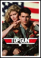A2 PLAKAT FILMOWY KINO FILM TOP GUN, TOM CRUISE KELLY MCGILLIS, (1986)