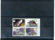 A40520)WWF Gady i Plazy: Laos 1927 - 1930 VB**