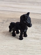 Mini figurka Konik Czarny 3d - Druk3d fidget mixGadzet