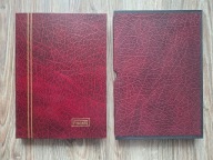 KLASER FISCHER B5 Z ETUI - 24 strony - 7 pasków - BORDOWY / nieużywany