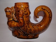 Kufel Karczma piwna 1985, Bogdanka, Lublin, Jard, PRL, vintage