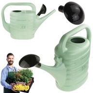 KONEWKA OGRODOWA ZIELONA ZDEJMOWANE SITKO ZRASZANIA PODLEWANIA ROŚLIN 10L