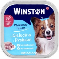 WINSTON Wyśmienity pasztet karma mokra cielęcina i drób 150 g