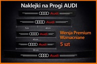 5 szt - Naklejki Folia ochronne na progi Bagażnik Audi Ochronna A3 A4 A5 A6