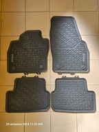 Dywaniki gumowe OE Volkswagen Polo VI 5d - 4 części + wykładzina bagażnika!