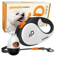 SMYCZ DLA MAŁEGO PSA YOMATE YO’LEASH S 5M BIAŁA DO 15KG GRATIS POJEMNIK