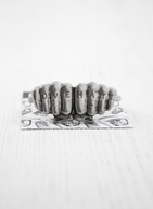 Black Coffin pierścionek Love Hate tattoo BC06