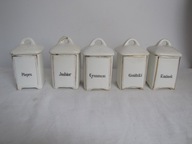 POJEMNIKI NA PRZYPRAWY PROGRES WŁOCŁAWEK 5 SZT