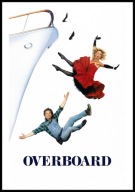 A2 PLAKAT FILMOWY FILM DAMA ZA BURTĄ, OVERBOARD, GOLDIE HAWN (1987)