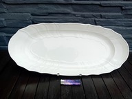 KPM BERLIN XIX-wiek OGROMNA PATERA PÓŁMISEK DO RYB - ok 52cm / ŚRODEK STOŁU