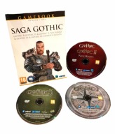 Gothic 1 + 2 + 3 + Noc Kruka + Zmierzch bogów PL SAGA I-III wyd. GAMEBOOK