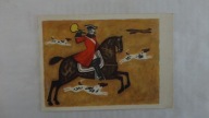 ARTYSTYCZNA STANISLAW ROZWADOWSKI POLOWANIE Z GONCZYMI NA LISA 57285