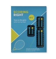 Przenośny licznik punktów do tenisa i padeł zgodna z ITF kolor czarny