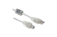 KABEL USB AM-BM 2.0 + FERRYT 0.5m 50cm DELOCK