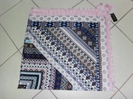 Chusta / apaszka damska we wzory, z frędzlami