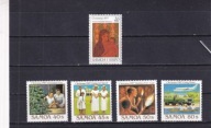 Kolonie angielskie . 1977 . Samoa **