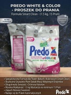 Perfumowany Proszek do Prania PREDO White & Color 1,5kg –Active Enzyme Rose