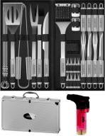 ZESTAW DO GRILLA 35 EL. – NAJLEPSZE PRZYBORY Z WALIZKĄ I PALNIKIEM!