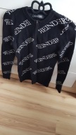 REINDERS sweter czarny z napisami 36/38