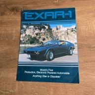 Amectran Exar-1 elektryk 1979 pierwszy elektryczny samochód na świecie