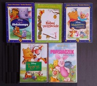 Kubuś Puchatek , Prosiaczek , Tygrysek i przyjaciele , Hefalumpy 5x DVD PL