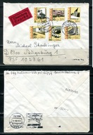 A49487)NRD 2508 - 2513 E-Brief mit AK-Stempel