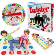 GRA TWISTER ZRĘCZNOŚCIOWA MATA RUCHOWA DLA DZIECI I DOROSŁYCH IMPREZOWA