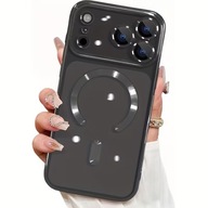 Etui Crystal Clear z Ochroną Aparatu 9H do iPhone 17 Pro Max + MagSafe