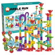 Zestaw tor dla kulek – kulkodrom zjeżdżalnia, interaktywny zestaw zabawka