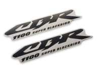 2x Naklejka CBR 1100 XX na Owiewkę Boczną dla HONDA Super Blackbird SC35