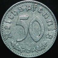 50 Reichspfennig 1941 J - piękny egzemplarz