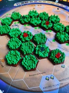 Obszary lasów do gry planszowej Terraformacja Marsa