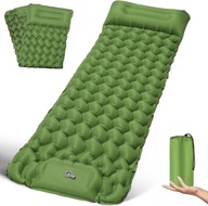 MATA SAMOPOMPUJĄCA KARIMATA 200x68x9CM Z PODUSZKĄ MATERAC KEMPING
