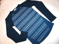 NAME IT 9-10 L. BLUZKA TERMICZNA 100% MERINO WZORKI SUPER NOWA!