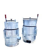 Parnik węglowy Cynkowany w CAŁOŚCI 60L/100L/160L