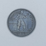 ZWIESEL - 10 pfennig 1920 - cynk / niemagnetyczna - nakład 49 369