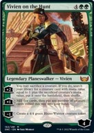 MTG Vivien on the Hunt planeswalker Mythic SNC