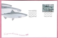 Finlandia 2000, FDC ryby, łosoś sieja