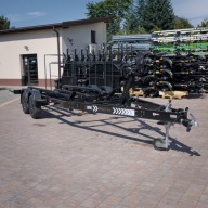 Przyczepa podłodziowa ALUMINIOWA LORRIES PPA27-7925 DMC 2,7T pod łódź 6,8m