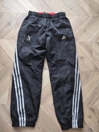 Spodnie młodzieżowe dresowe 11-12 lat podszewka 152 sportowe super