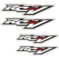 4x Naklejka z Logo RC212V dla Honda RCV Znaczek Emblemat Nalepka na Owiewkę