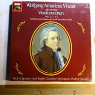 Mozart Vioolconcerten / Vladimir Spivakov EMI box 3 lp