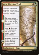 Karta Magic: The Gathering Arni Slays the Troll KHM