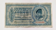 100 KARBOWAŃCÓW, 1942 okupacja UKRAINA