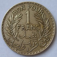 Tunezja 1 frank 1941