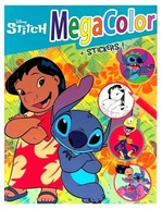 KOLOROWANKA KLASYCZNA XXL STITCH DISNEY + NAKLEJKI