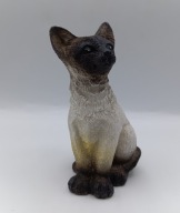 Kot syjamski - bardzo ładna vintage figurka kolekcjonerska 12cm