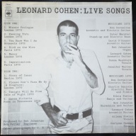 Leonard Cohen – Live Songs