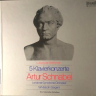 Ludwig van BEETHOVEN 5 Klaviekonzerte Box 4 Lp.