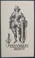 *KP* Kuczyński Edward - Ex libris Jean Vallery Rudot, X2